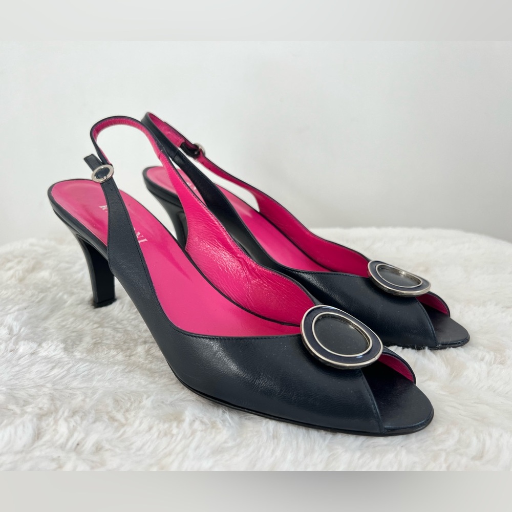 Rangoni Heels/sandals. Color Navy. Size‎ 7.5